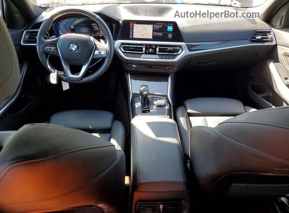 WBA5R1C54KFH13332 2019 BMW 3 SERIES Black Vista del salpicadero