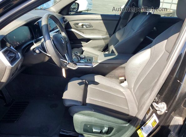 WBA5R1C54KFH13332 2019 BMW 3 SERIES Black Vista interior delantera