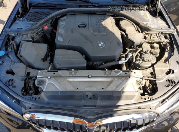 WBA5R1C54KFH13332 2019 BMW 3 SERIES Black Vista interior trasera