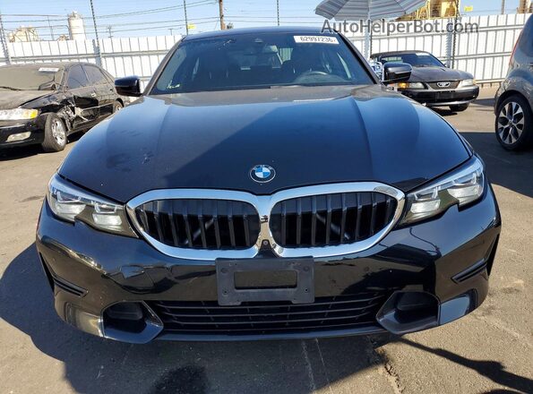 WBA5R1C54KFH13332 2019 BMW 3 SERIES Black Vista frontal