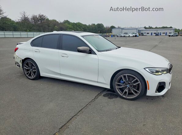 WBA5U9C02LFH25482 2020 BMW M3 White Առջևի աջ