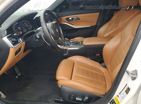 WBA5U9C02LFH25482 2020 BMW M3 White Սալոնի դիմացի տեսք