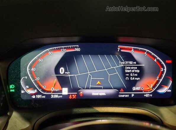 WBA63AV00PFP61616 2023 BMW 4 SERIES Серебряный Вид щитка приборов