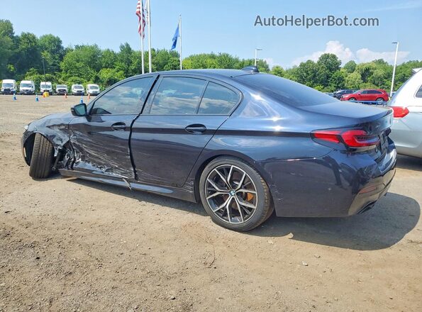 WBA73BJ03NWX68735 2022 BMW 5 SERIES Черный Задняя левая четверть