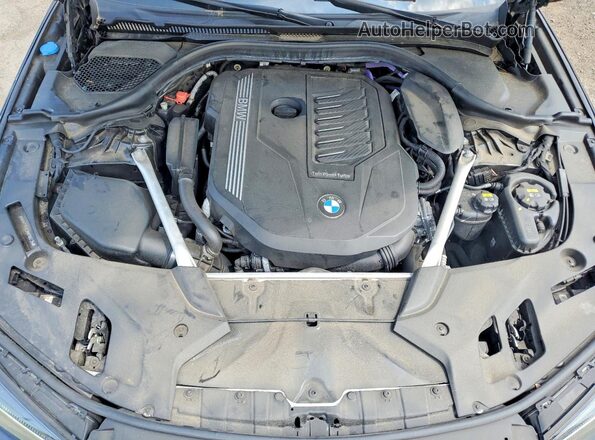 WBA73BJ03NWX68735 2022 BMW 5 SERIES Черный Вид задней части салона
