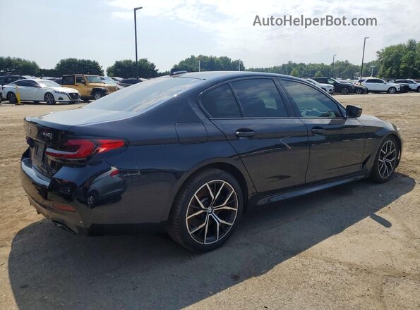WBA73BJ03NWX68735 2022 BMW 5 SERIES Черный Задняя правая четверть