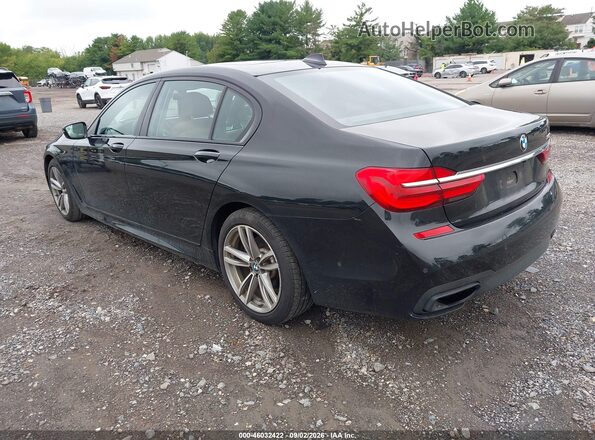 WBA7E2C54GG547239 2016 BMW 7 SERIES Black Հետևի ձախ