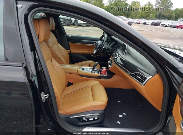 WBA7E2C54GG547239 2016 BMW 7 SERIES Black Սալոնի դիմացի տեսք