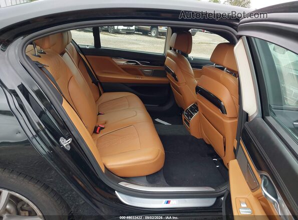 WBA7E2C54GG547239 2016 BMW 7 SERIES Black VIN կոդի պիտակի տեսք