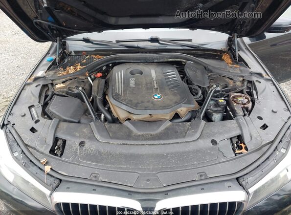 WBA7E2C54GG547239 2016 BMW 7 SERIES Black Հետևի տեսք