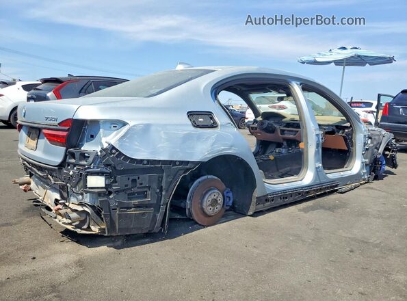 WBA7F0C54JGM23822 2018 BMW 7 SERIES White Trasero derecho