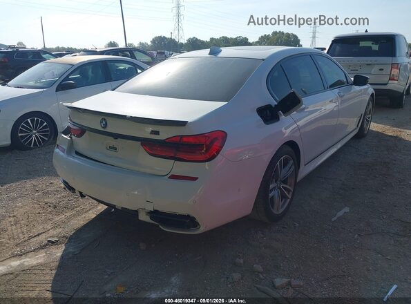 WBA7F2C5XGG418841 2016 BMW 7 SERIES White Tył prawy