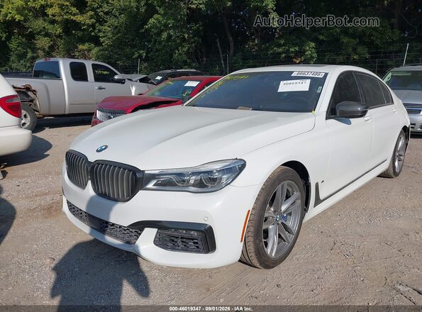 WBA7F2C5XGG418841 2016 BMW 7 SERIES White Przód lewy