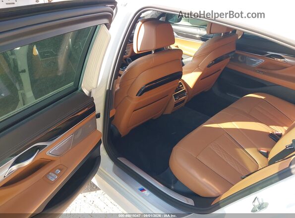 WBA7F2C5XGG418841 2016 BMW 7 SERIES White Widok naklejki z numerem VIN