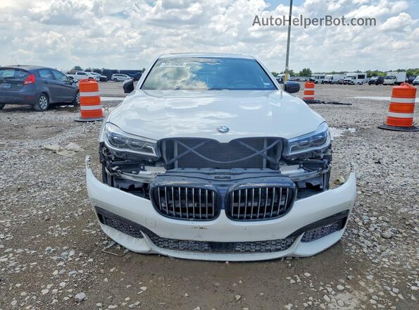 WBA7F2C5XJG424324 2018 BMW 7 SERIES White წინა ხედი