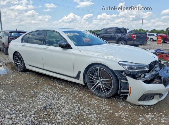 WBA7F2C5XJG424324 2018 BMW 7 SERIES White წინა მარჯვენა