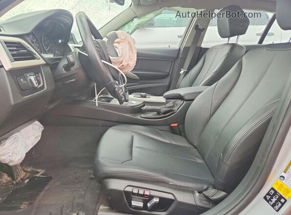 WBA8A3C52GK551504 2016 BMW 3 SERIES Silver წინა სალონის ხედი