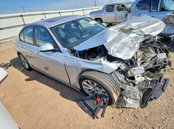 WBA8A3C52GK551504 2016 BMW 3 SERIES Silver წინა მარჯვენა
