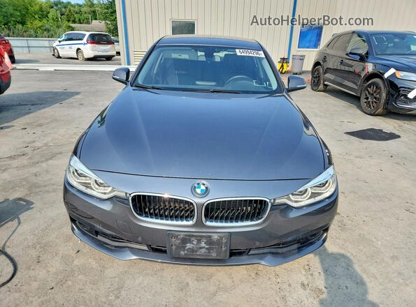 WBA8A3C58JA357976 2018 BMW 3 SERIES Gray Vista frontal