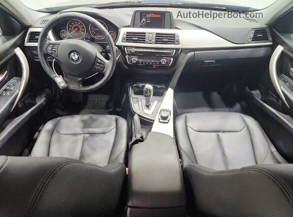WBA8A9C34HK864038 2017 BMW 3 SERIES Black Widok deski rozdzielczej