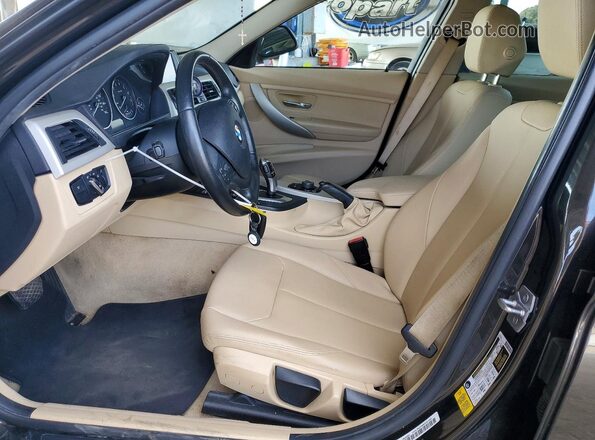 WBA8A9C55GK616624 2016 BMW 3 SERIES Black Widok wnętrza z przodu