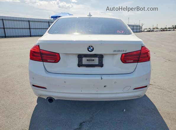 WBA8A9C58GK619078 2016 BMW 3 SERIES White Widok z tyłu