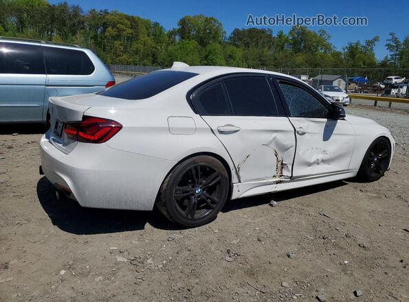 WBA8B7G51HNU37461 2017 BMW 3 SERIES White Հետևի աջ