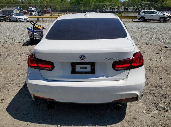 WBA8B7G51HNU37461 2017 BMW 3 SERIES White Հետևի տեսք