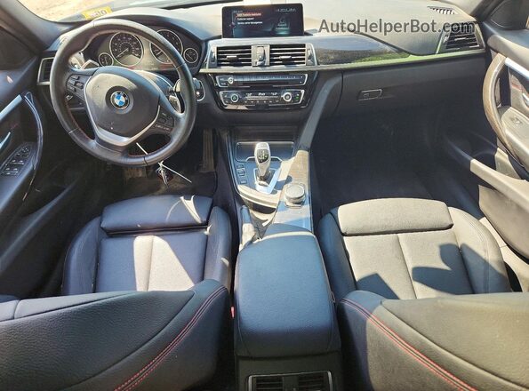 WBA8D9C35HA011614 2017 BMW 3 SERIES Blue წინა პანელის ხედი