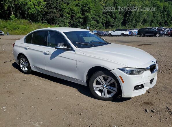 WBA8D9C50JEB35793 2018 BMW 3 SERIES White Przód prawy