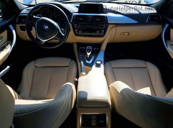 WBA8D9C50JEB35793 2018 BMW 3 SERIES White Widok deski rozdzielczej