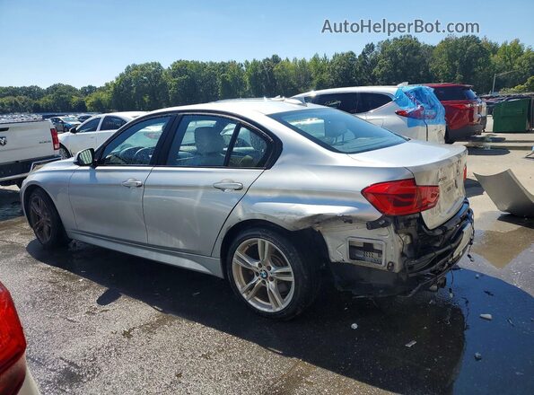 WBA8D9C5XJEM35063 2018 BMW 3 SERIES Серебряный Задняя левая четверть