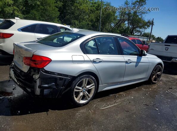 WBA8D9C5XJEM35063 2018 BMW 3 SERIES Серебряный Задняя правая четверть