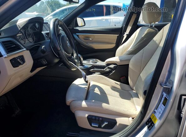WBA8D9C5XJEM35063 2018 BMW 3 SERIES Серебряный Вид салона спереди