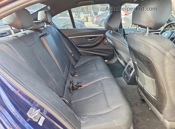 WBA8E1C39HA156962 2017 BMW 3 SERIES Blue Вид задніх сидінь