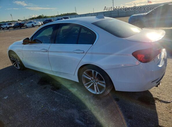 WBA8E1C53JA177927 2018 BMW 3 SERIES White Задня ліва чверть