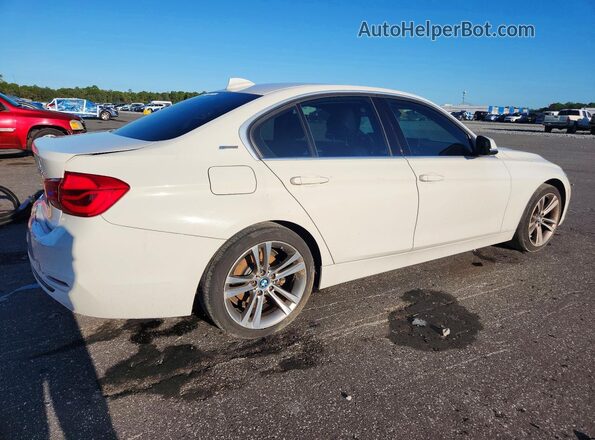 WBA8E1C53JA177927 2018 BMW 3 SERIES White Задня права чверть