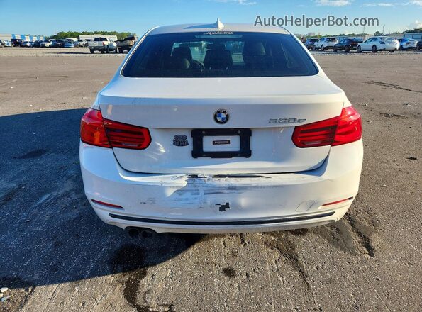 WBA8E1C53JA177927 2018 BMW 3 SERIES White Вид ззаду