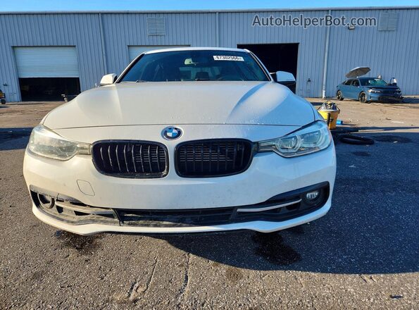 WBA8E1C53JA177927 2018 BMW 3 SERIES White Вид спереду