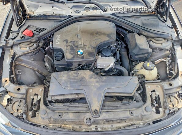WBA8E1G52GNT35525 2016 BMW 3 SERIES Gray Widok wnętrza z tyłu