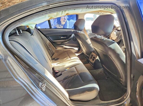 WBA8E1G54GNT99355 2016 BMW 3 SERIES Black Вид задніх сидінь