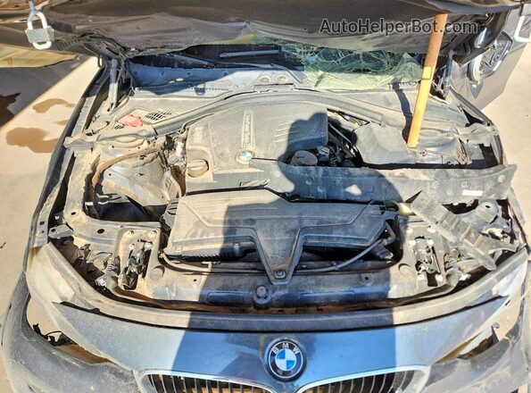 WBA8E1G54GNT99355 2016 BMW 3 SERIES Black Вид задньої частини салону