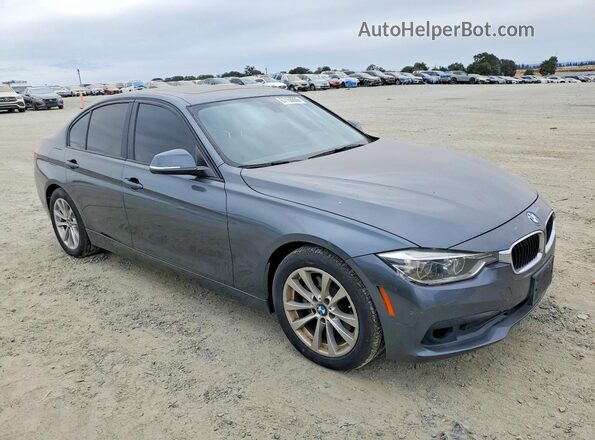 WBA8E1G5XJNU92677 2018 BMW 3 SERIES Серый Передняя правая четверть
