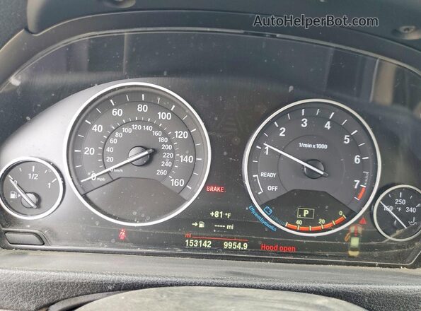 WBA8E1G5XJNU92677 2018 BMW 3 SERIES Серый Вид щитка приборов