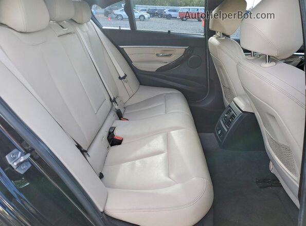 WBA8E3C58GK500559 2016 BMW 3 SERIES Black Rear seats view