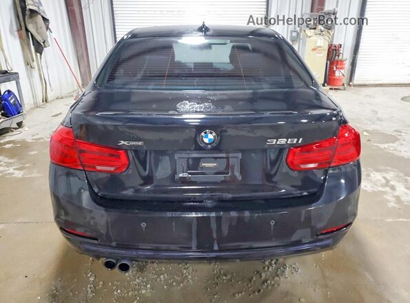 WBA8E3C59GP974572 2016 BMW 3 SERIES Black Rear view