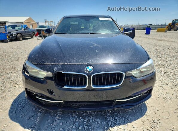 WBA8E3G50GNT75422 2016 BMW 3 SERIES Black Դիմացի տեսք