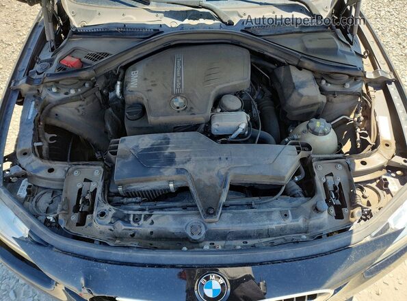 WBA8E3G50GNT75422 2016 BMW 3 SERIES Black Սալոնի հետևի տեսք