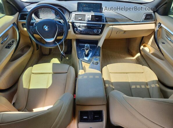 WBA8E3G50GNT75422 2016 BMW 3 SERIES Black Առջևի վահանակի տեսք
