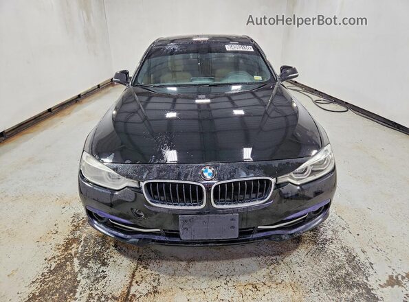 WBA8E3G50GNT78742 2016 BMW 3 SERIES Черный Вид спереди